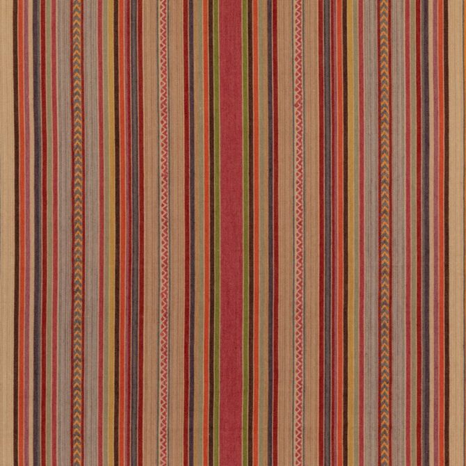 Mulberry Fabric FD783.Y101 Art Stripe Multi