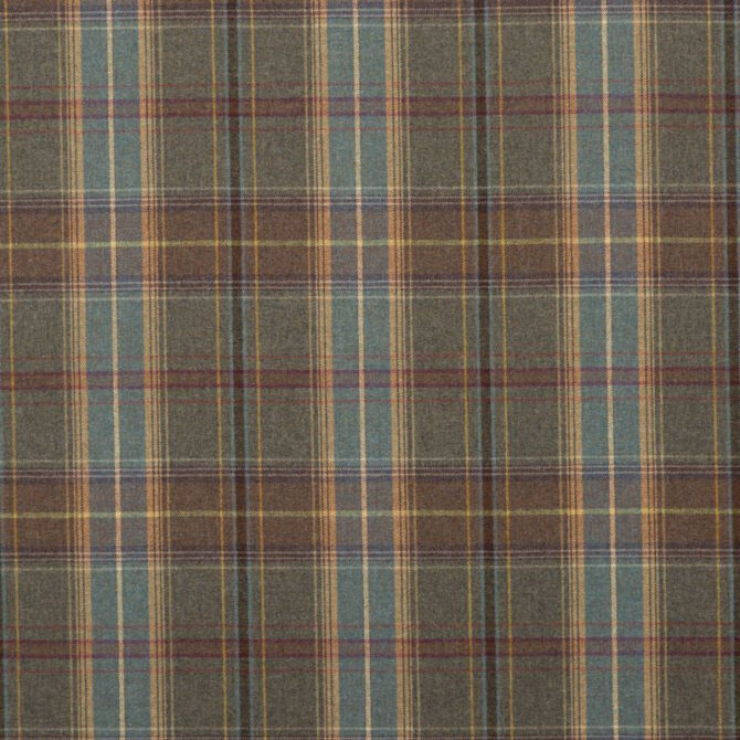 Mulberry Fabric FD344.A103 Shetland Plaid Heather