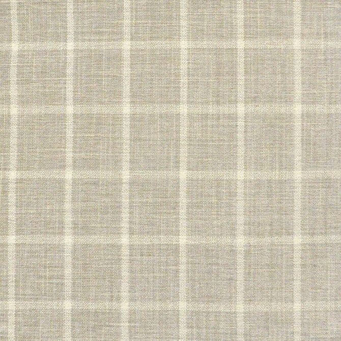 Maxwell Fabric WH3606 Windowpane Flax